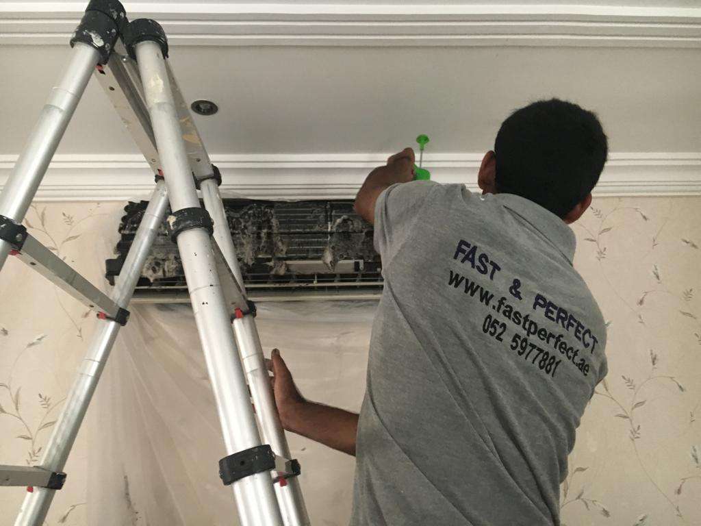 AC Coil Cleaning